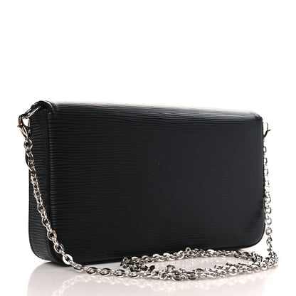 Louis Vuitton Epi Pochette Felicie Black 4 of 9