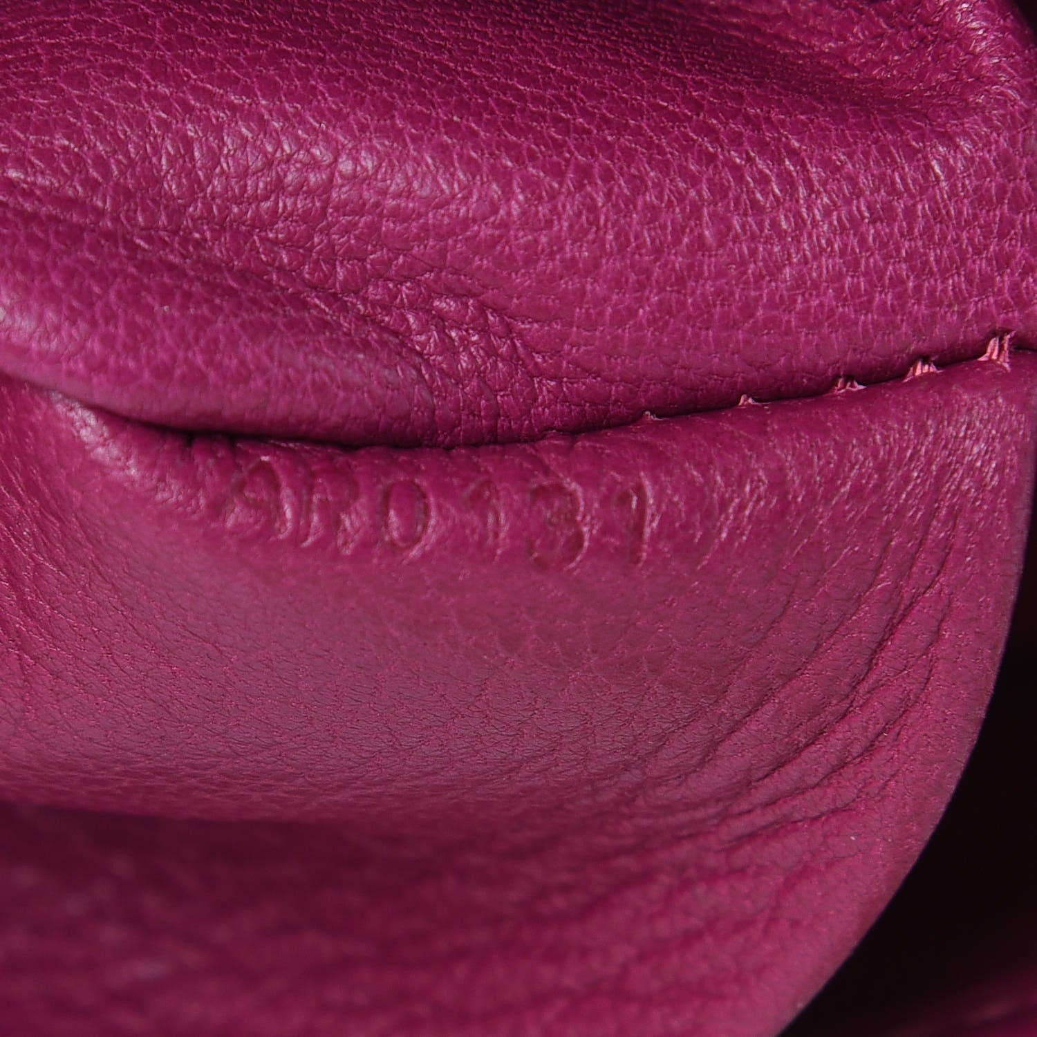Louis Vuitton Cuir Art Deco Trapeze Prune Cyclamen 6 of 9