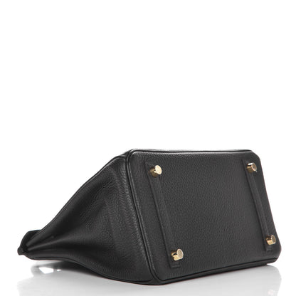 Hermes Togo Birkin 25 Black 4 of 31
