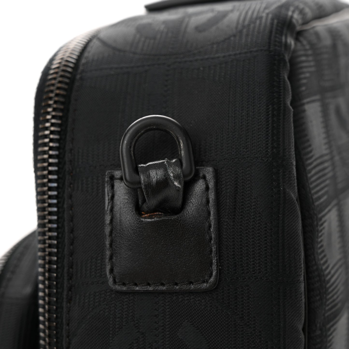 Nylon Travel Laptop Briefcase Black