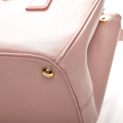 Prada Saffiano Small Galleria Double Zip Tote Orchidea 11 of 15