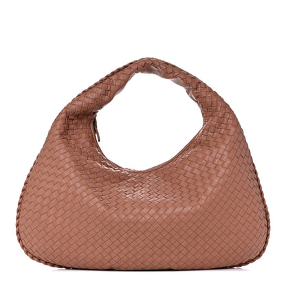 Bottega Veneta Nappa Intrecciato Large Veneta Hobo Maple 1 of 9