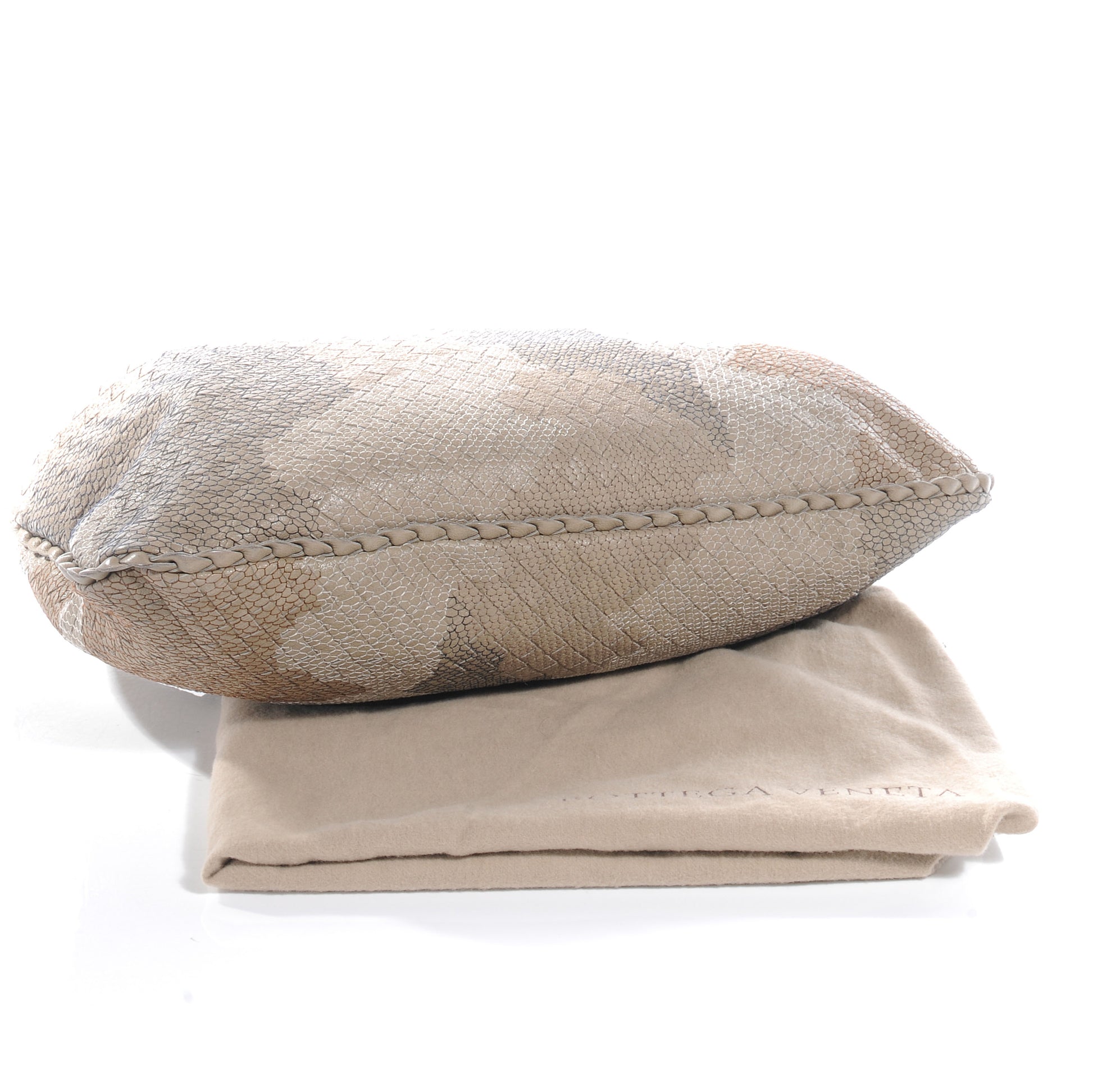 Bottega Veneta Buffalo Ricamato Patchwork Large Veneta Safari 4 of 8