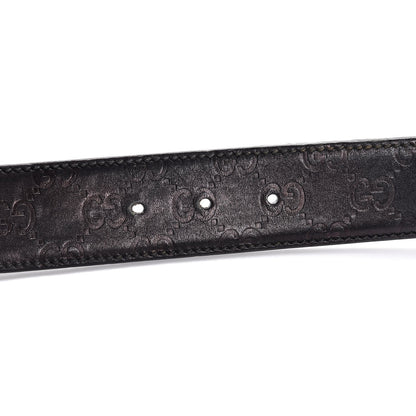 Gucci Guccissima Interlocking G Belt 80 32 Brown 6 of 6