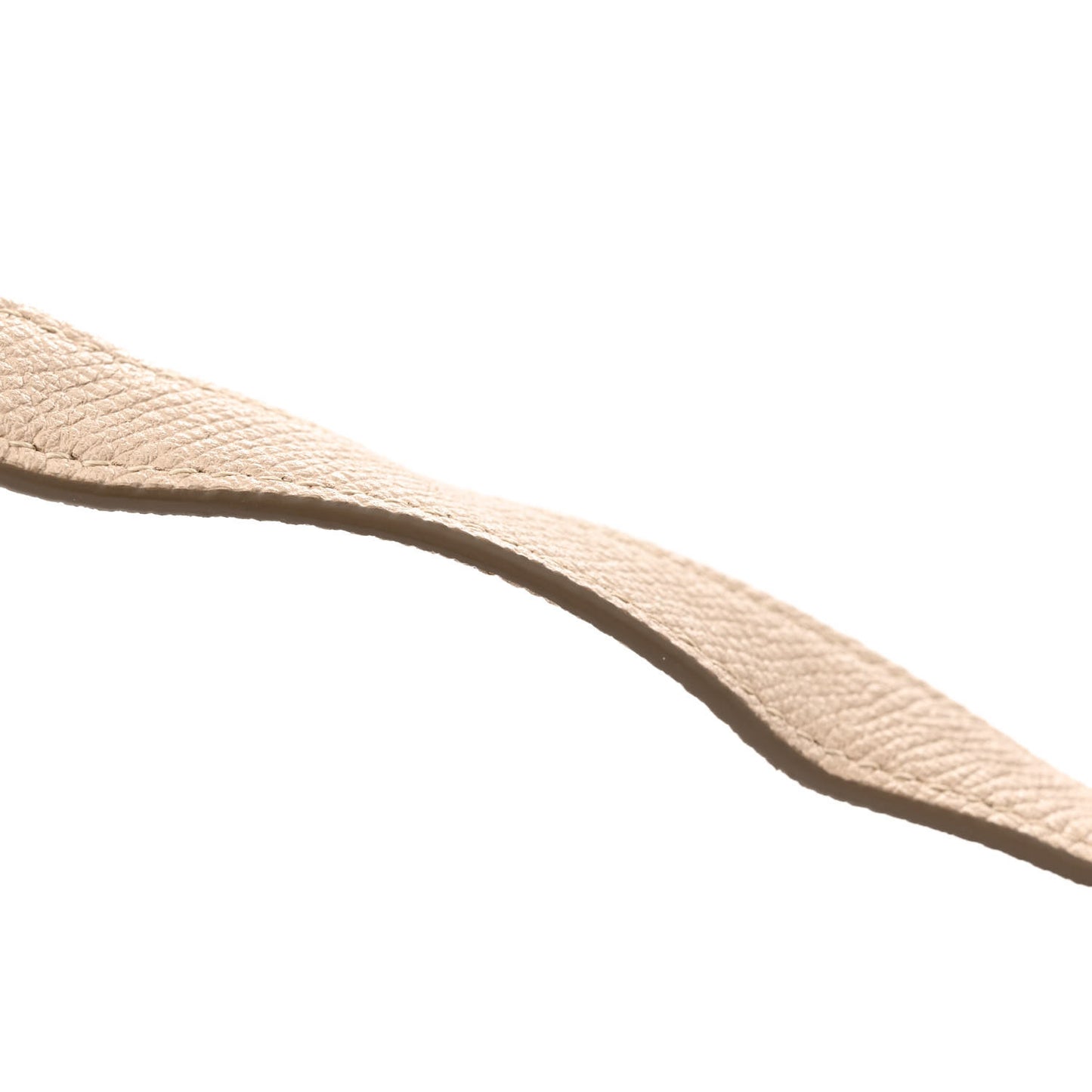 Grained Calfskin Micro Belt Bag Light Taupe