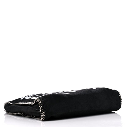 Stella McCartney X ED CURTIS Shaggy Deer Logo Embroidered Large Falabella Black 4 of 8