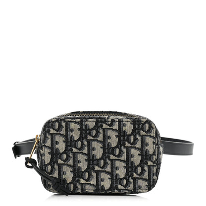 Christian Dior Oblique Belt Pouch Blue 1 of 9