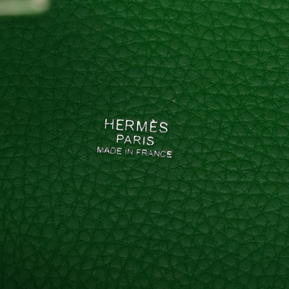 Hermes Taurillon Clemence Picotin Lock 18 PM Bambou 6 of 12