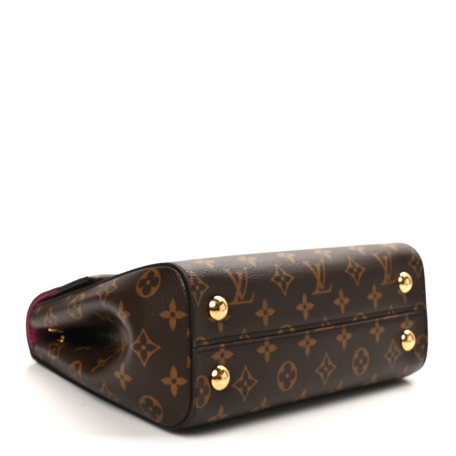 Louis Vuitton Monogram Cluny BB Bordeaux Fuchsia 4 of 9