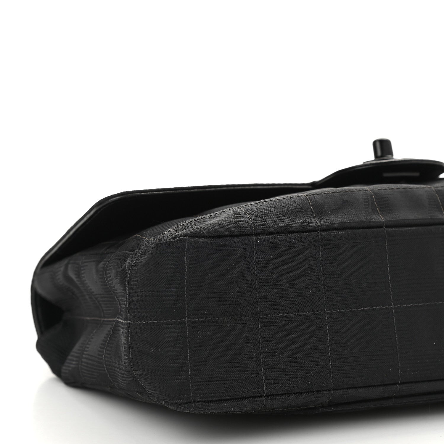 Chanel Nylon Medium Travel Flap Black 8 of 11