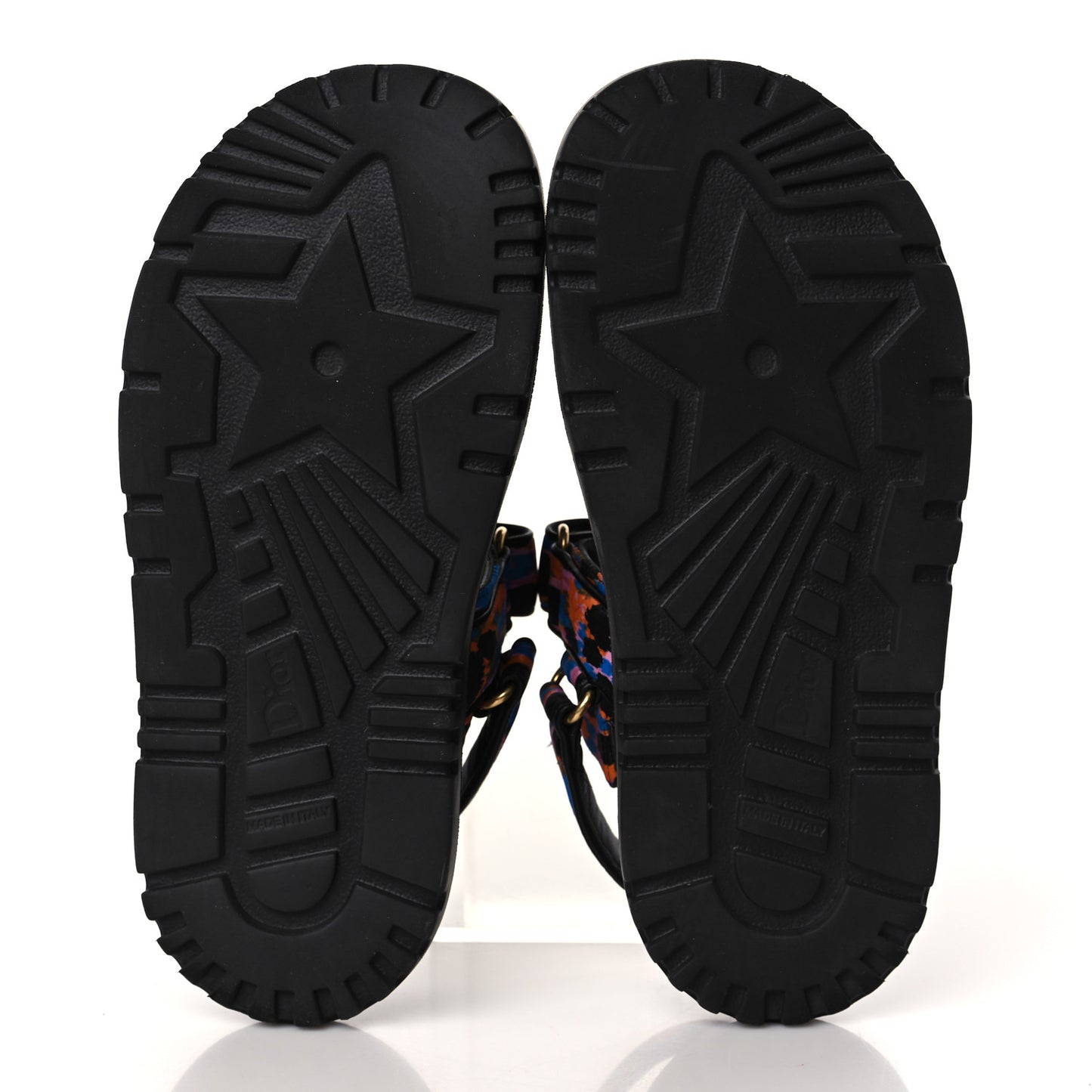 Technical Fabric Mizza Print DiorAct Sandals 36 Multicolor