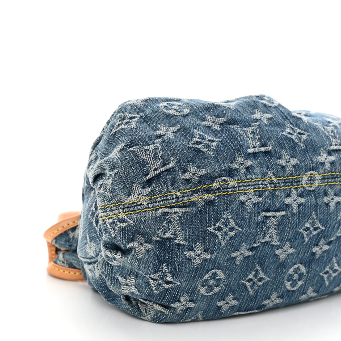 Monogram Denim Pleaty Blue