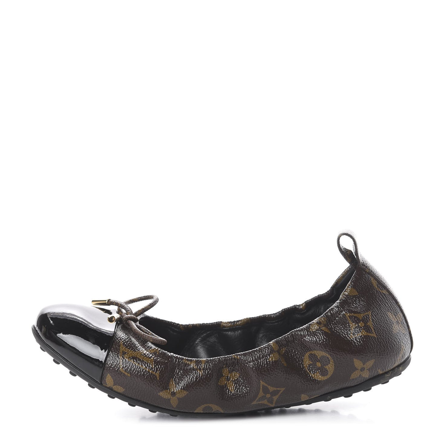 Monogram Flirty Ballerina Flats 38 Black