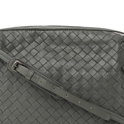 Bottega Veneta Nappa Intrecciato Nodini Crossbody Messenger New Light Grey 8 of 13