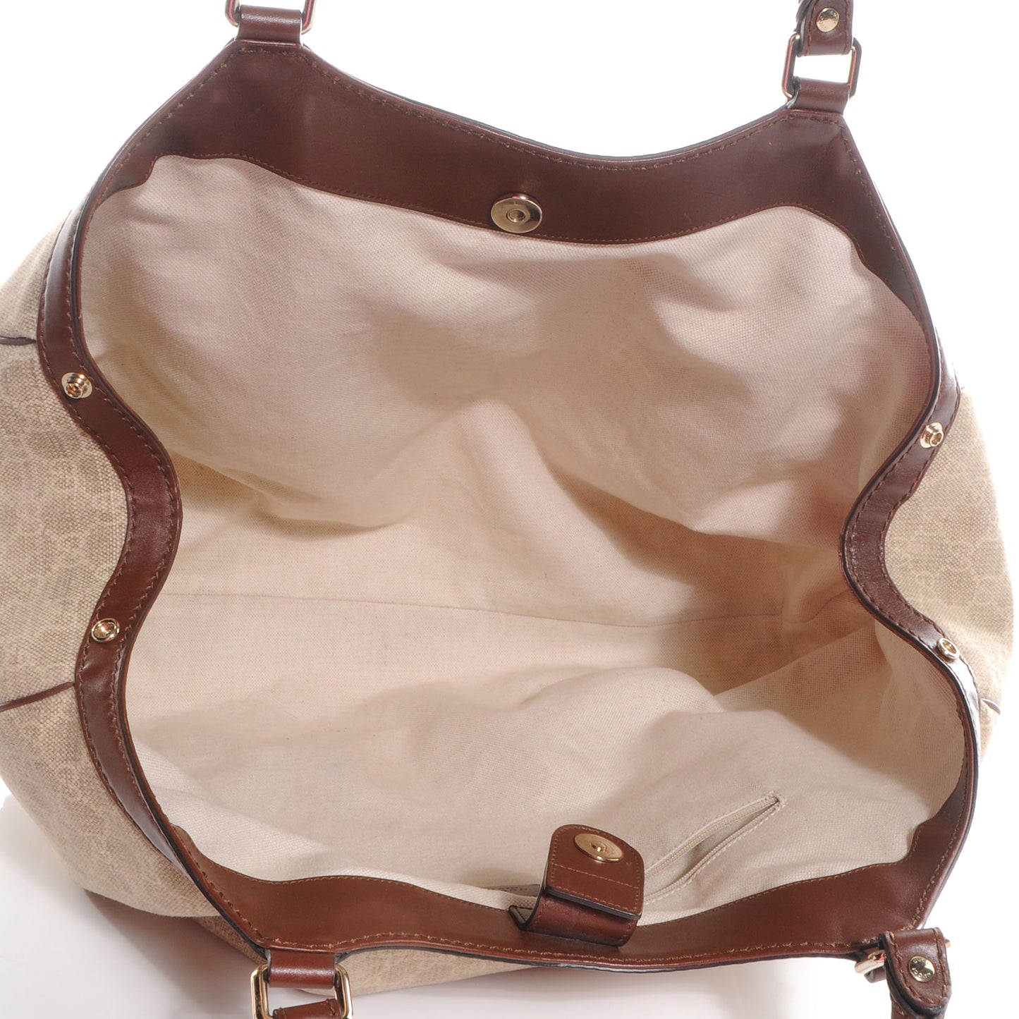 Monogram Large Cabinato Sukey Tote Brown