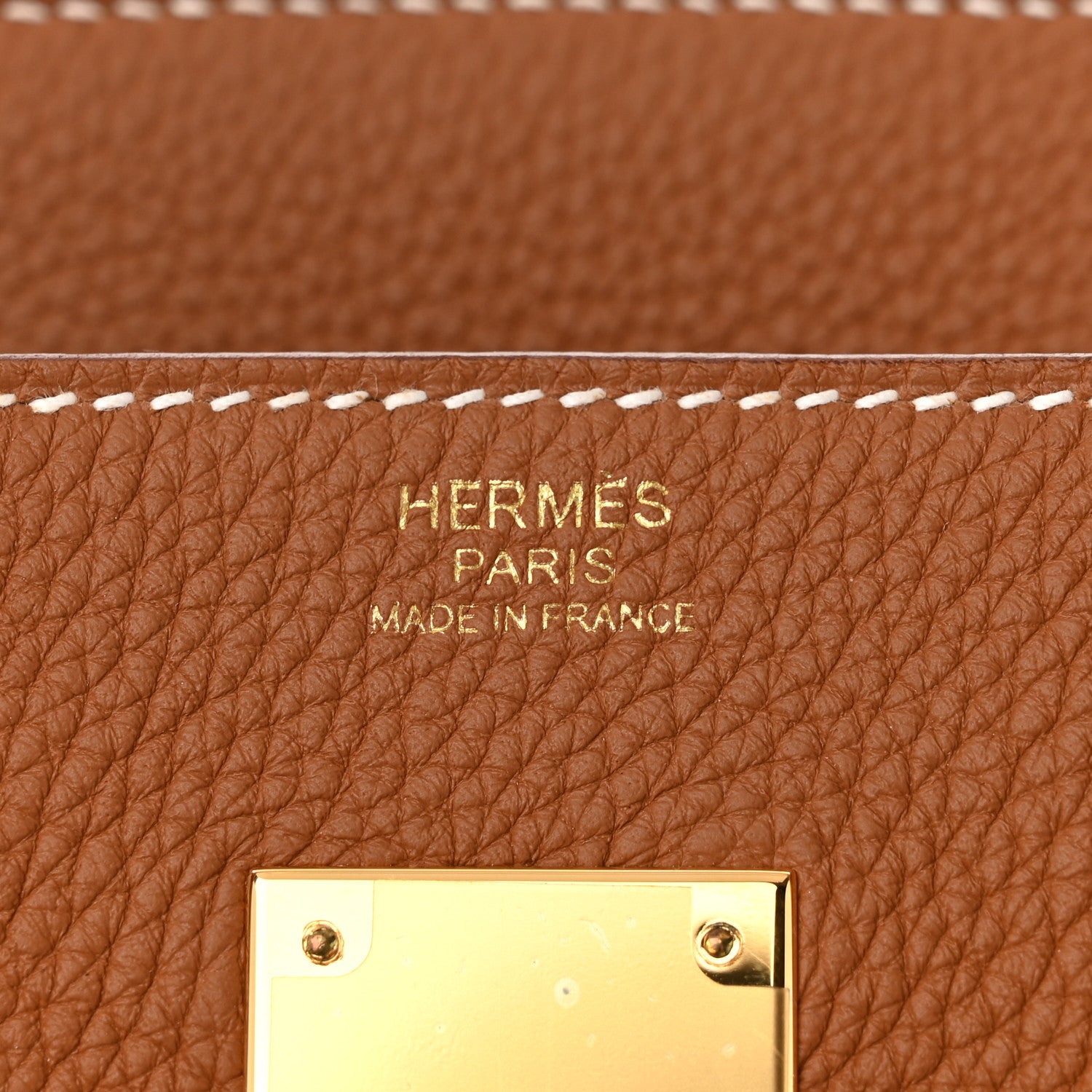 Hermes Togo BIRKIN 30 Gold 6 of 11