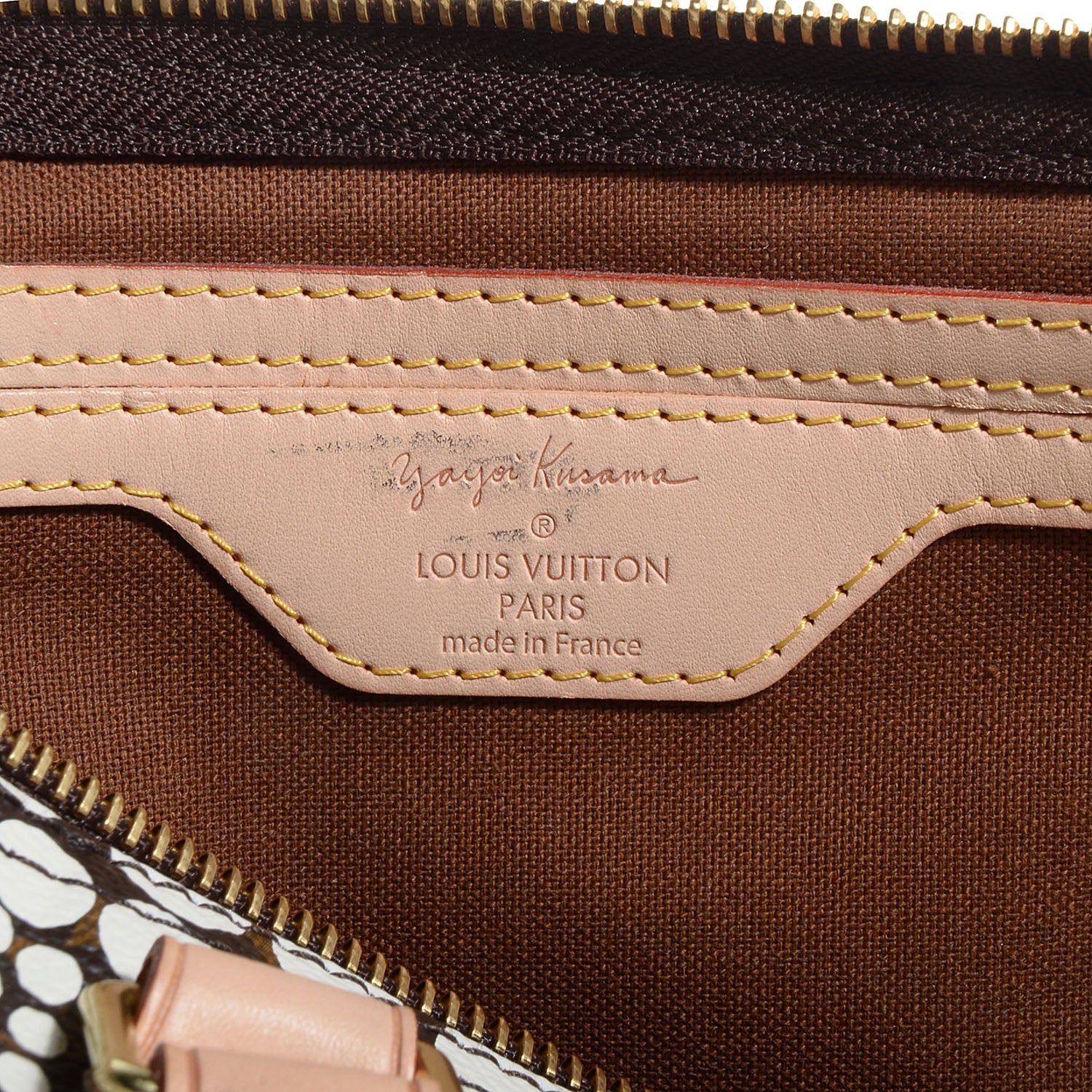 Louis Vuitton Monogram Kusama Town Speedy 30 White 7 of 7