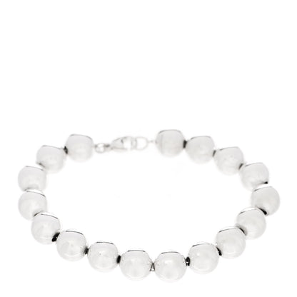 Tiffany Sterling Silver 10mm HardWear Ball Bracelet 1 of 5