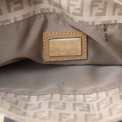 Fendi Zucchino Vitello Tote Beige Tortora 6 of 10