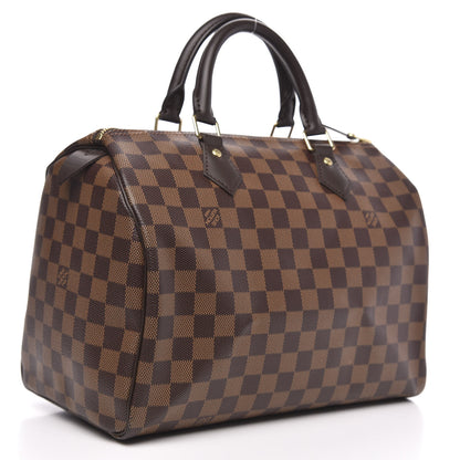 Louis Vuitton Damier Ebene Speedy 30 3 of 11
