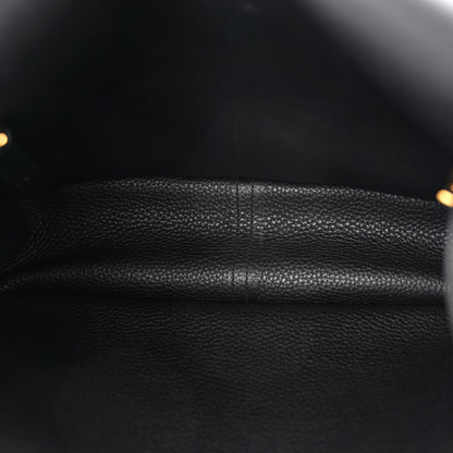 Hermes Taurillon Clemence Halzan 31 GM Black 5 of 14