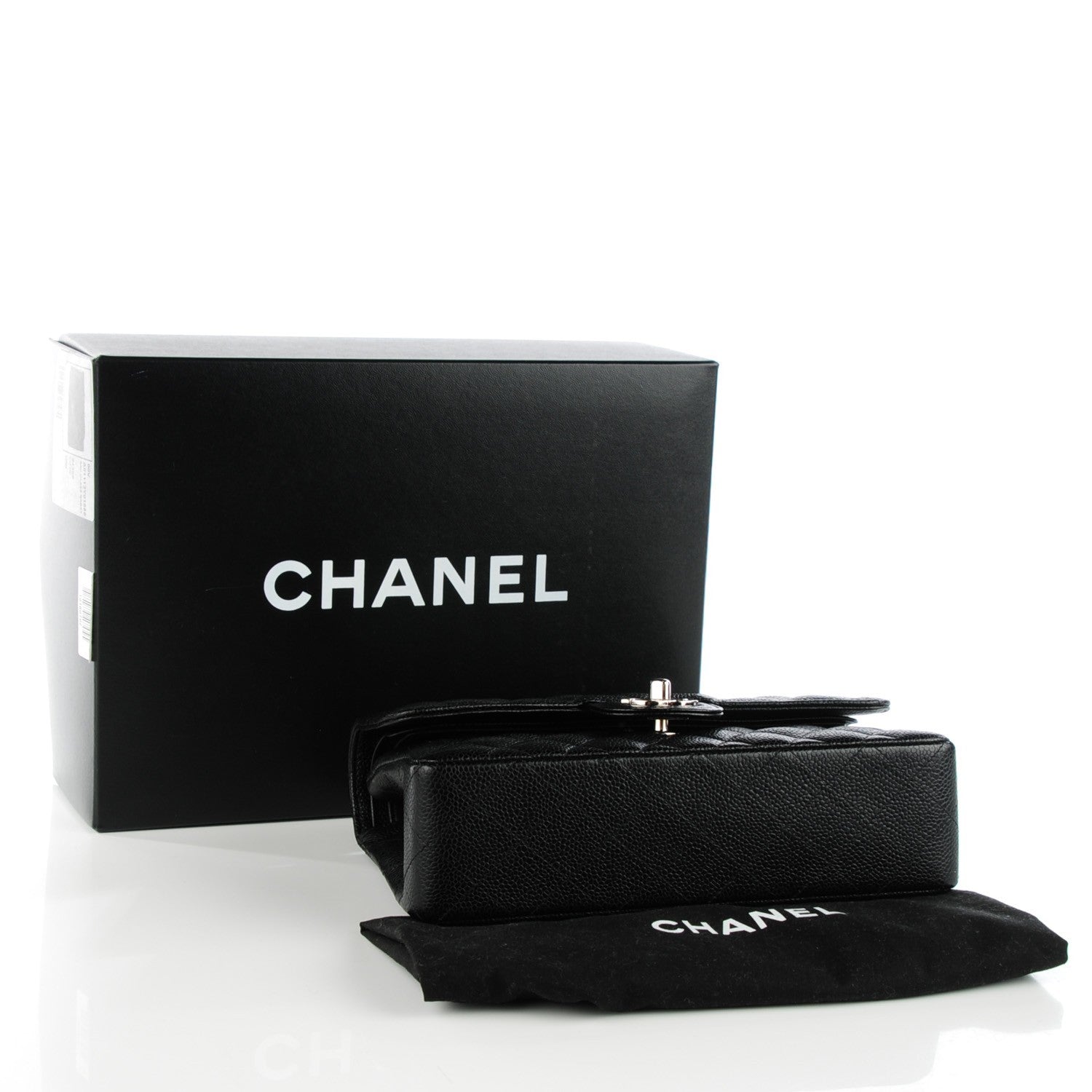 Chanel Caviar Quilted Grand Shopping Tote GST Black 4 of 8