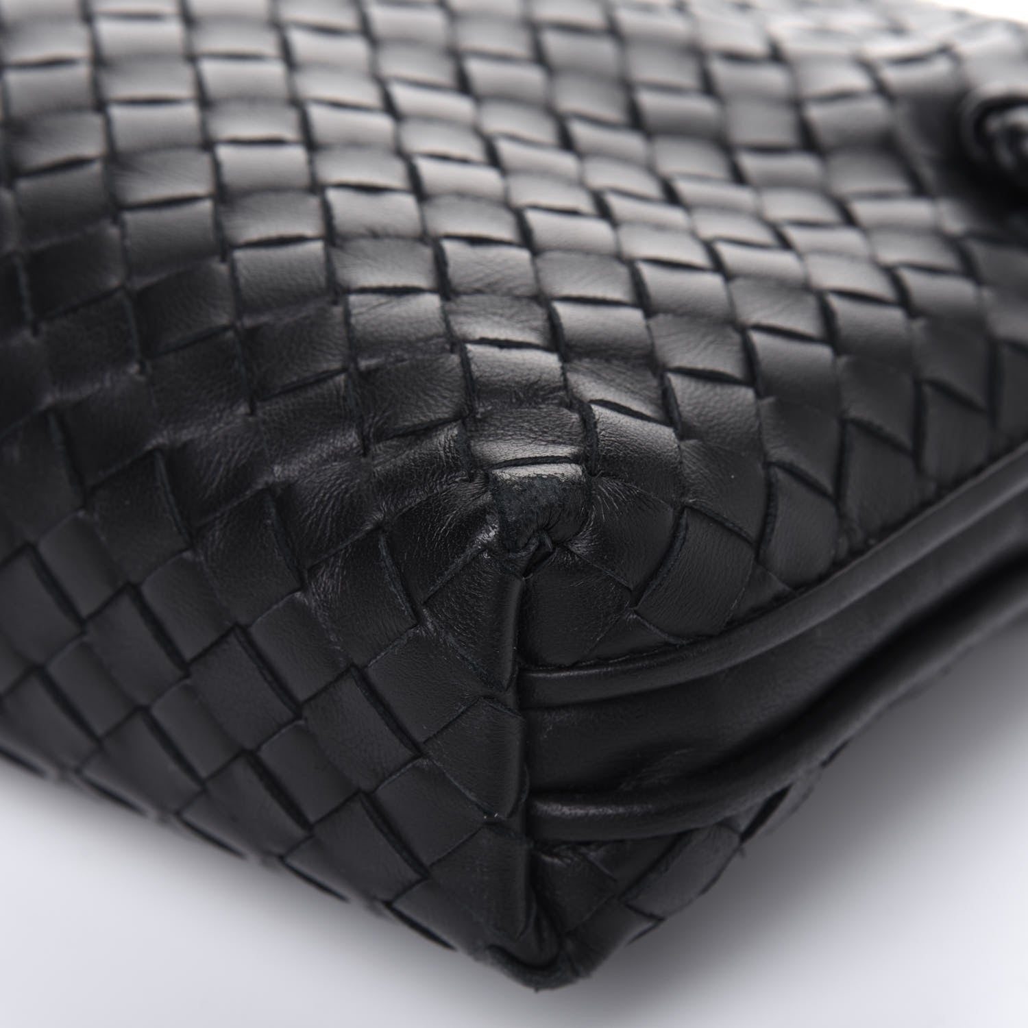 Bottega Veneta Nappa Intrecciato Pillow Crossbody Messenger Black 14 of 18
