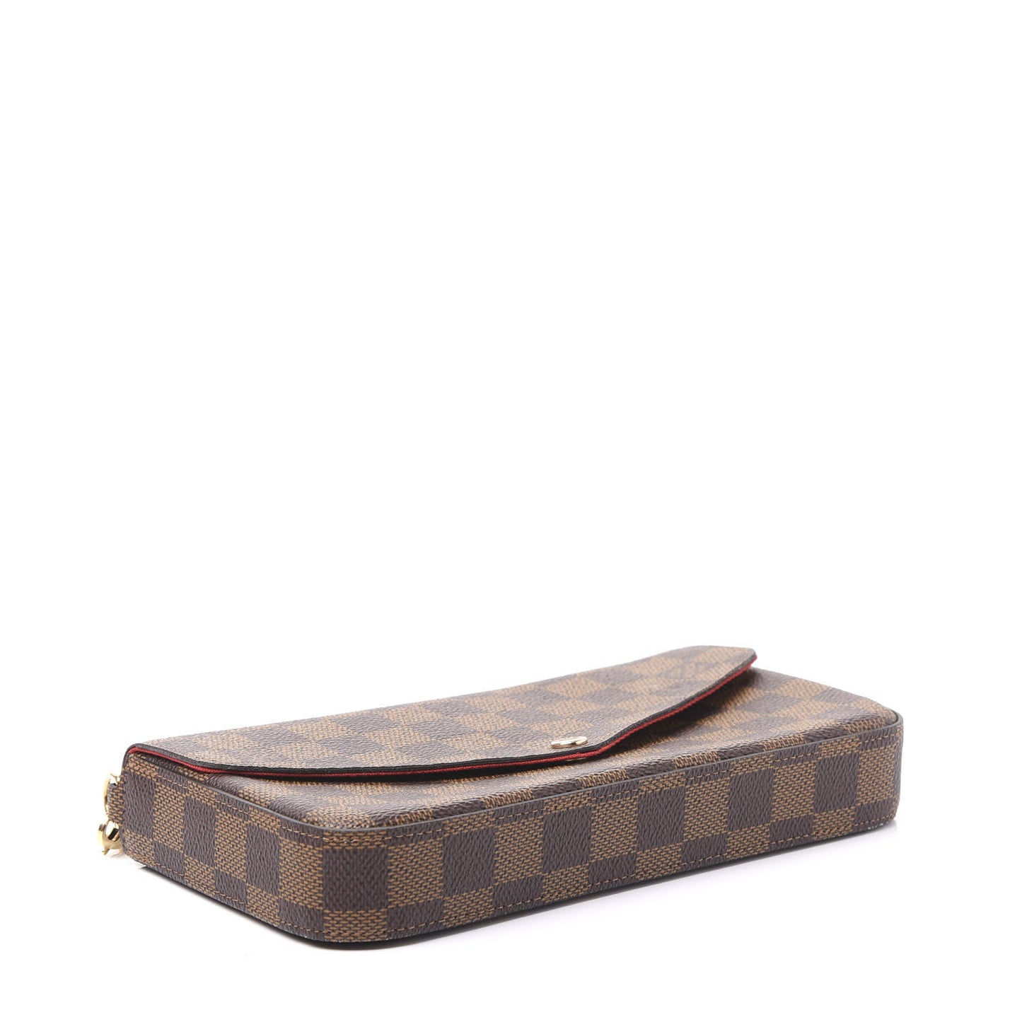 Damier Ebene Pochette Felicie Chain Wallet