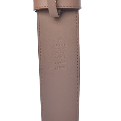 Gucci Calfskin Double G 40mm Belt 115 46 Porcelain Rose 4 of 6