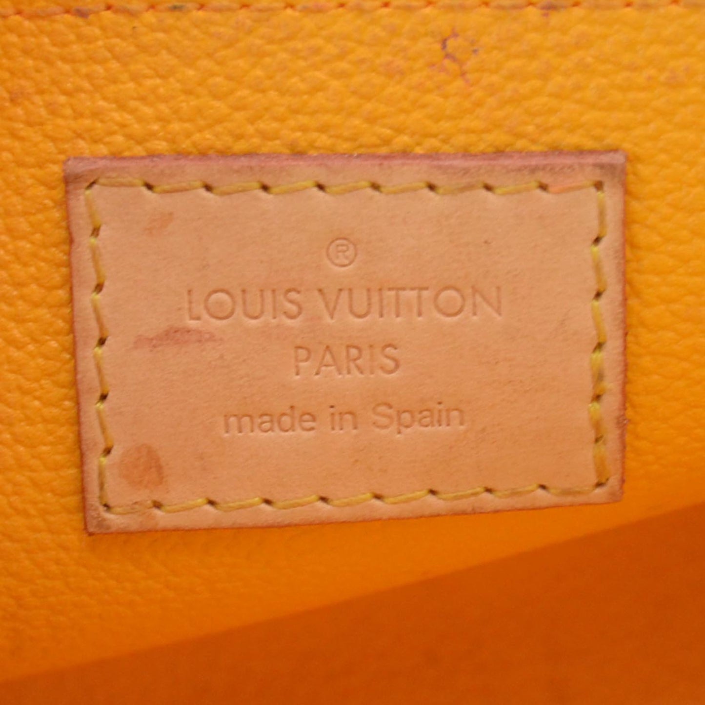 Vernis Cosmetic Pouch Yellow Passion
