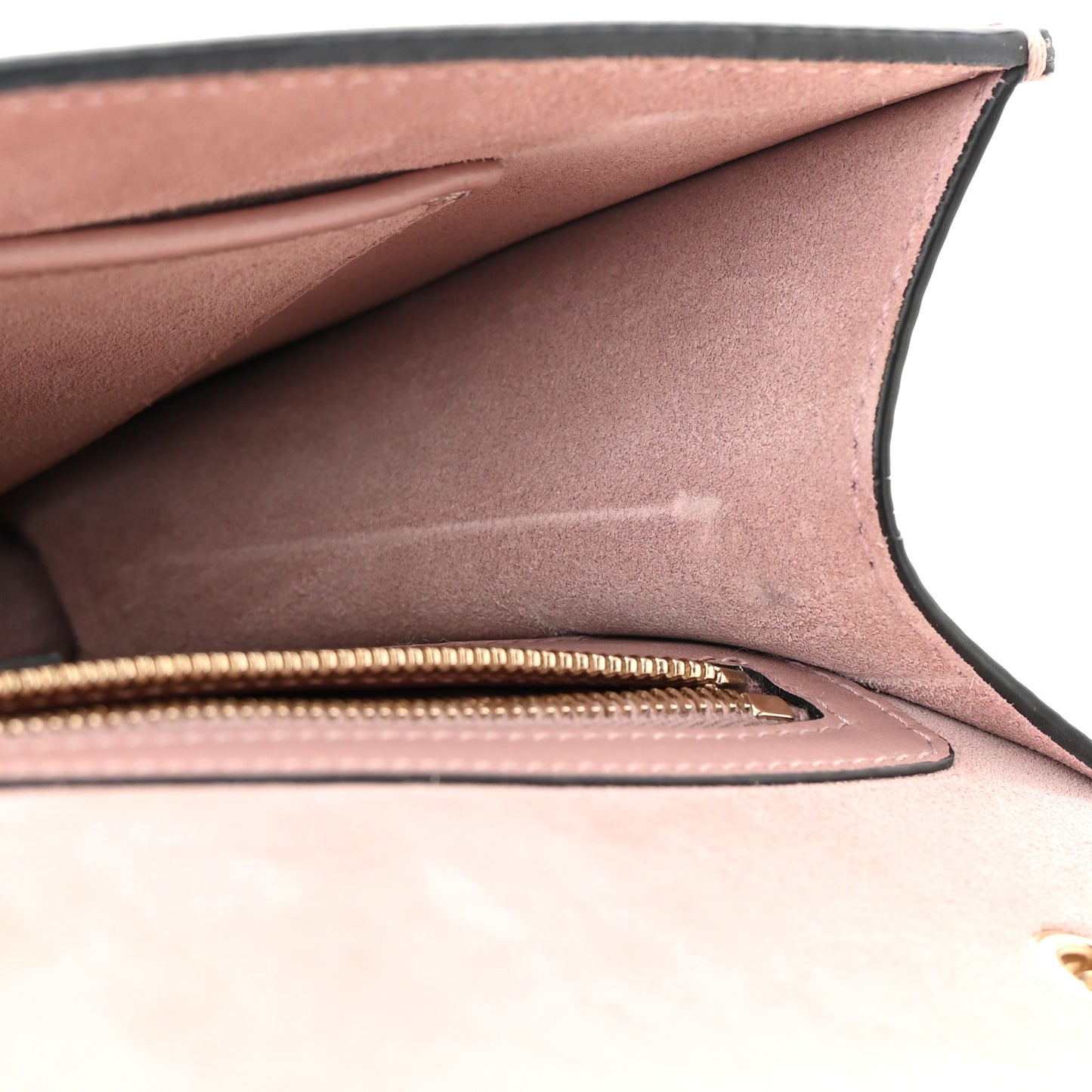 Vitello Medium Rockstud Demilune Shoulder Bag Lipstick