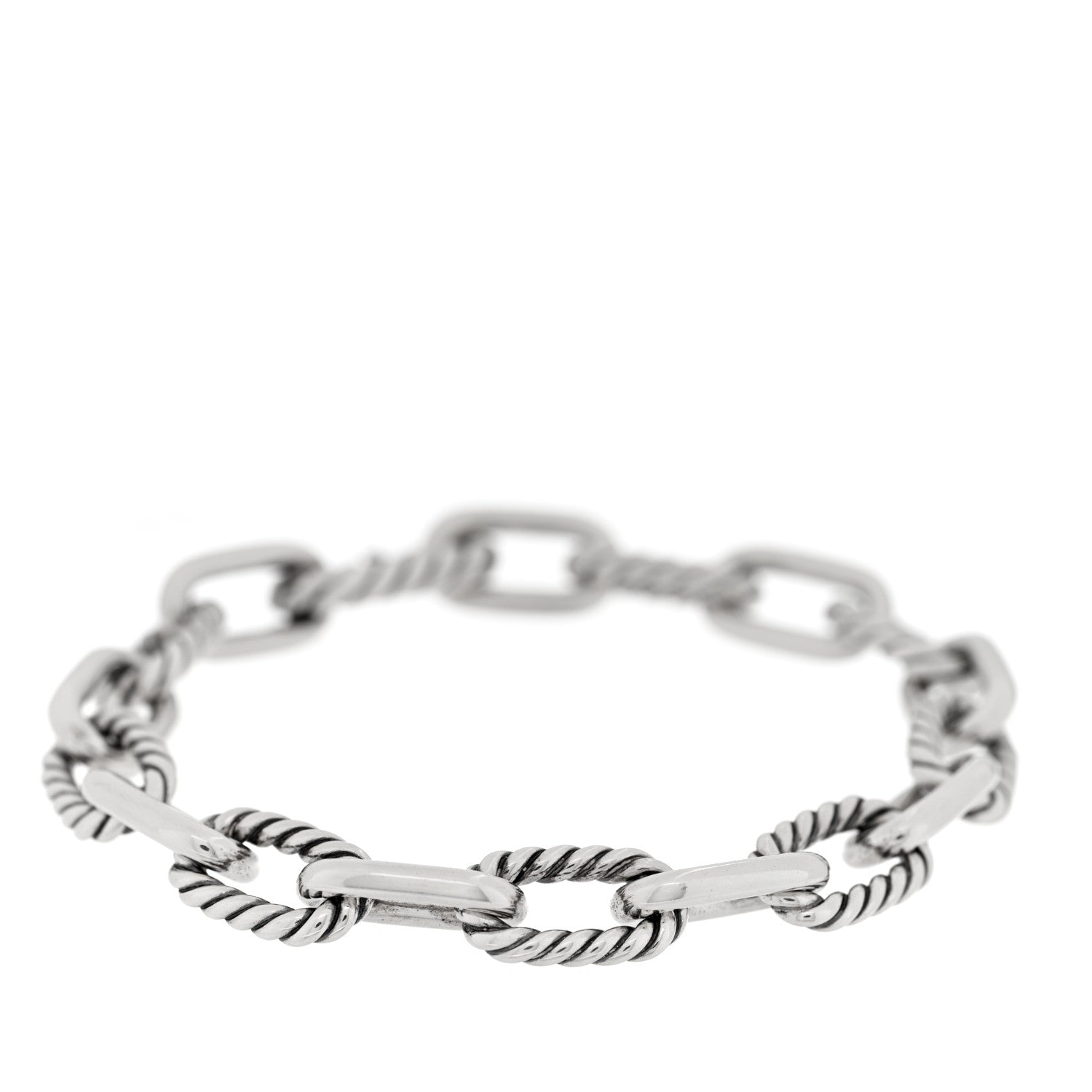 David Yurman Sterling Silver 8.5mm Madison Chain Bracelet 1 of 3