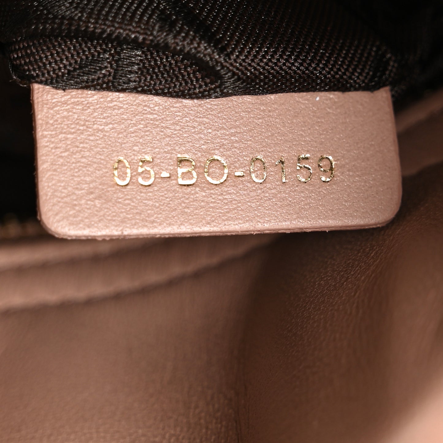 Lambskin Cannage Mini Lady Dior Blush