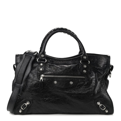 Balenciaga Agneau Giant 12 Silver Hardware City Black 1 of 10