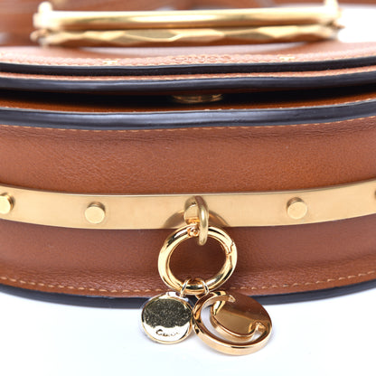 Chloe Calfskin Small Nile Bracelet Minaudiere Bag Caramel 11 of 11
