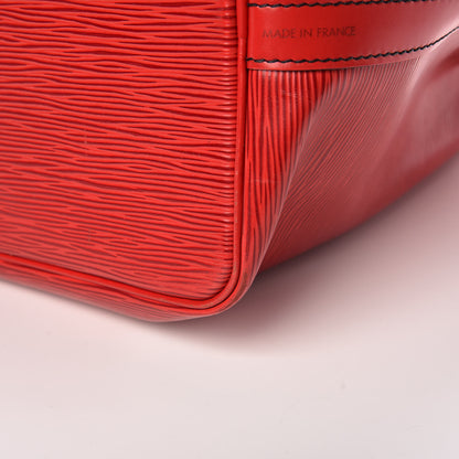 Louis Vuitton Epi Petit Noe Castillan Red 10 of 12