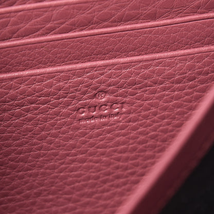 Gucci Cellarius Calfskin GG Marmont Chain Wallet Dry Rose 6 of 10