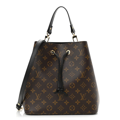 Louis Vuitton Monogram Neonoe MM Black 1 of 12
