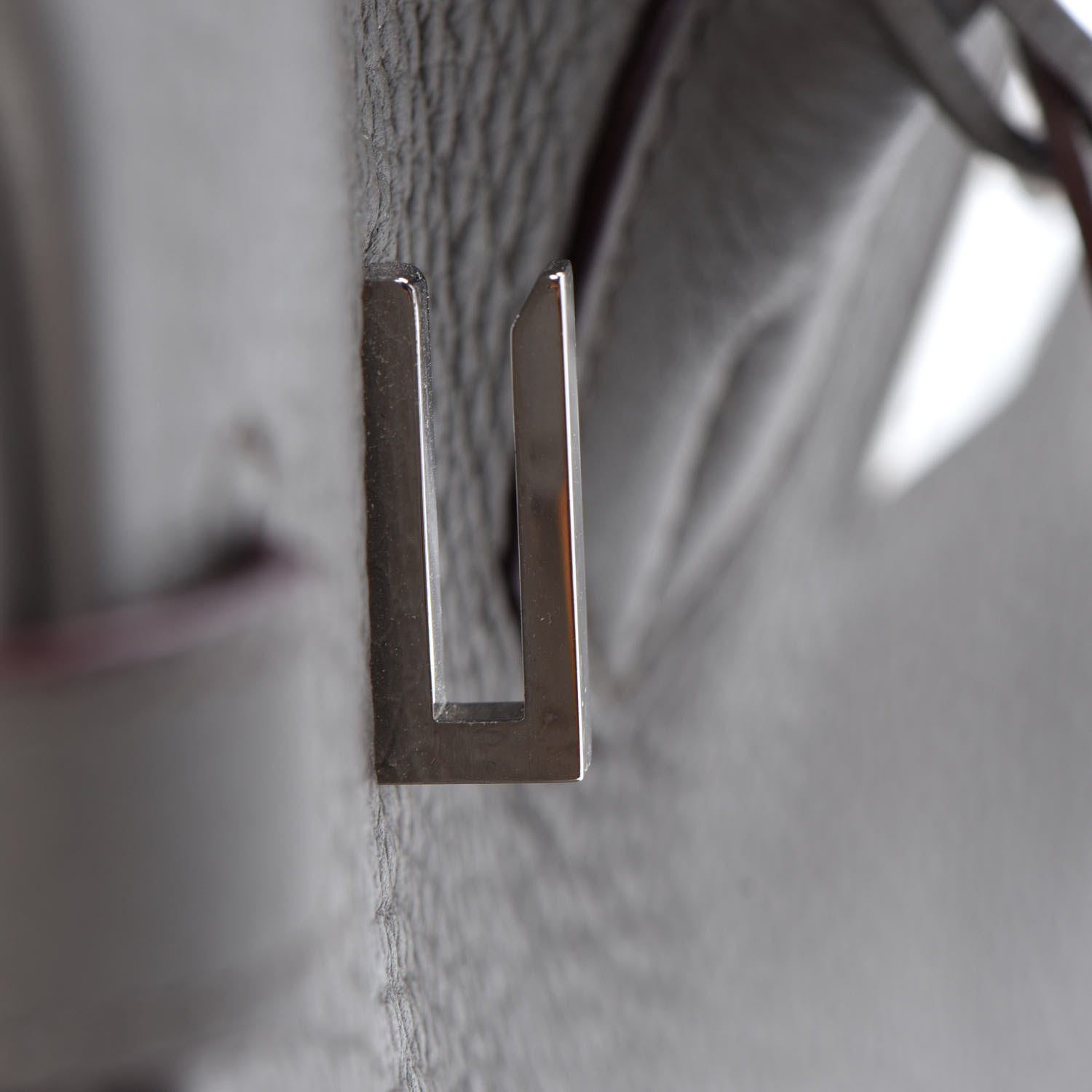 Hermes Taurillon Clemence Birkin 35 Etain 24 of 34