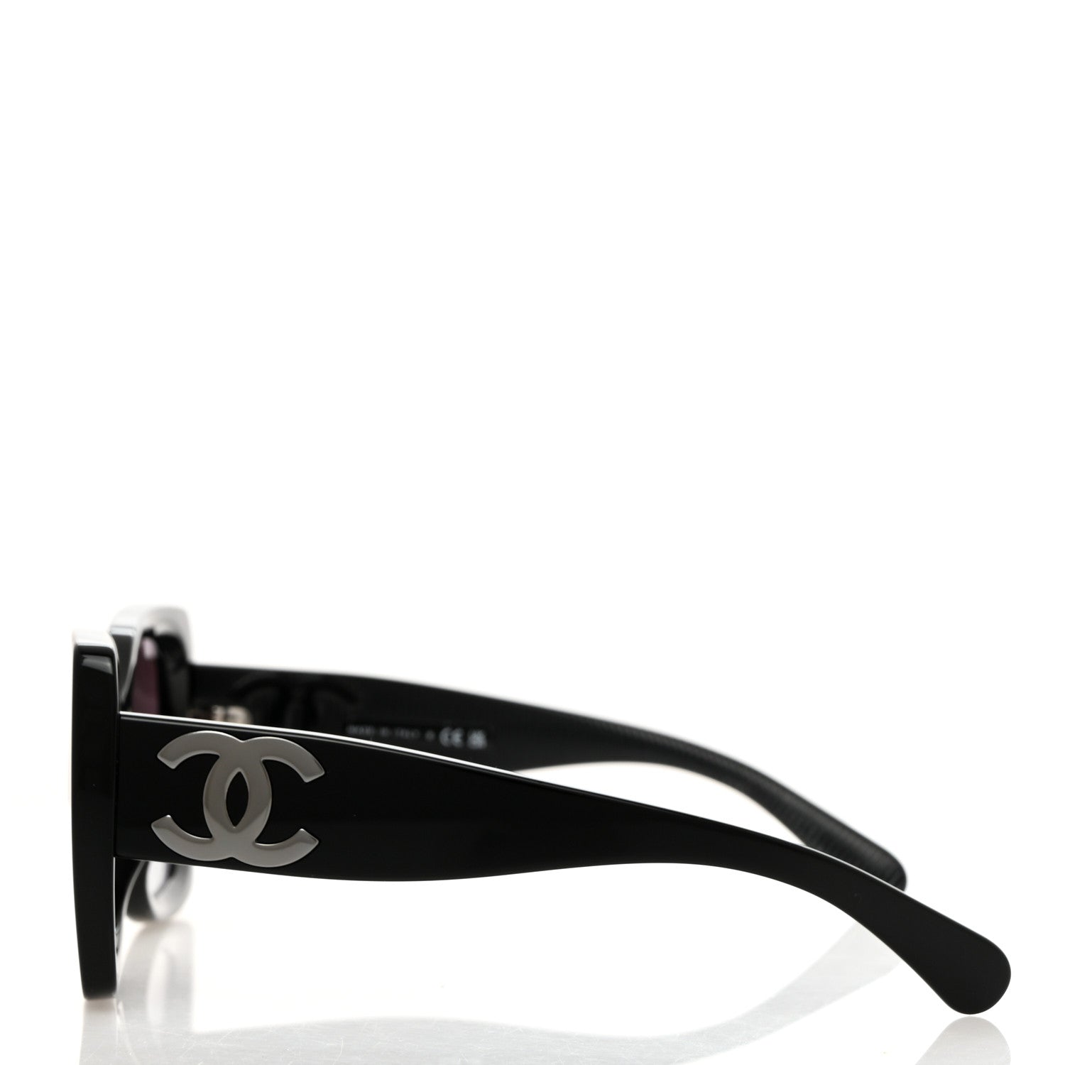 Chanel Square CC Sunglasses 5494-A Black 3 of 10