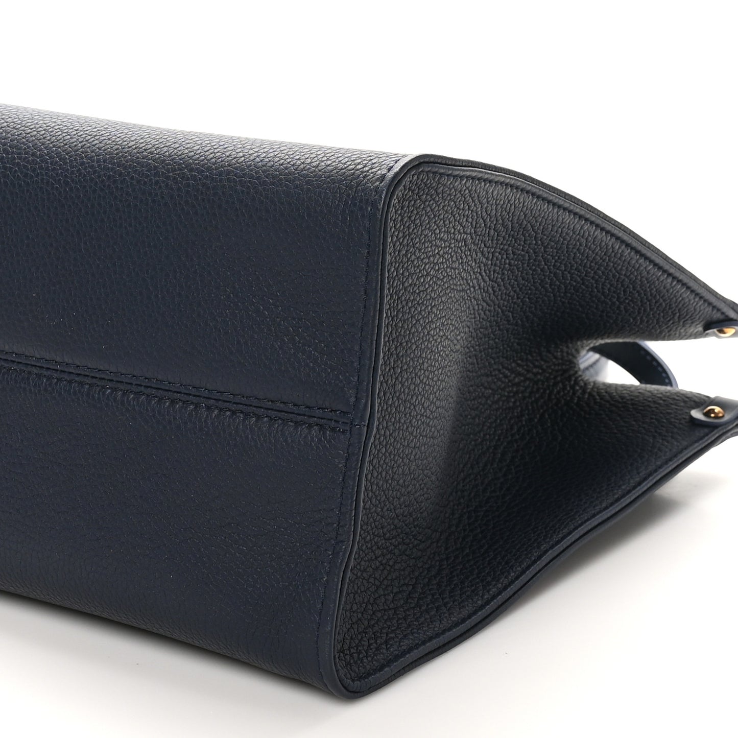Grained Calfskin Nautical Onthego MM Navy Blue