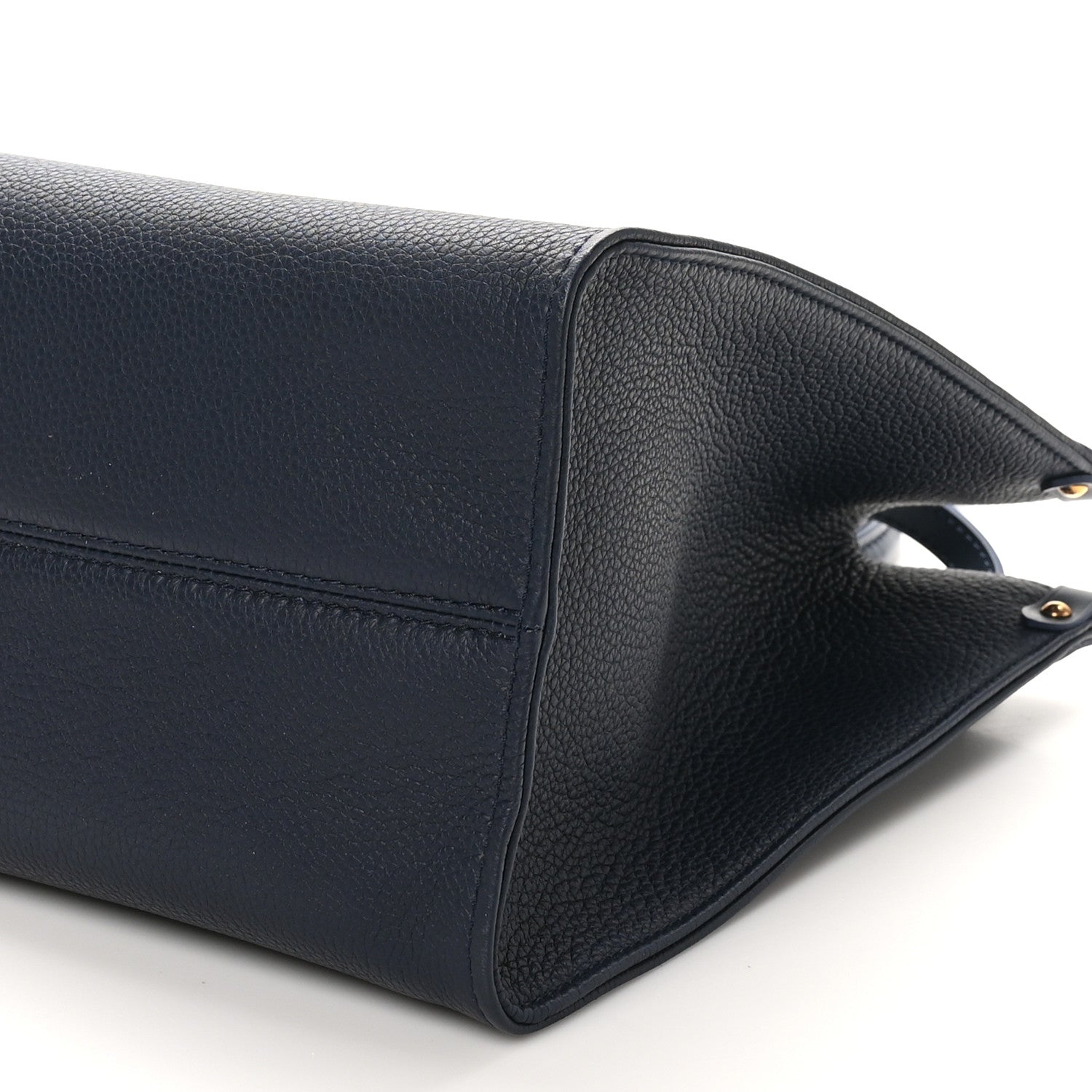 Louis Vuitton Grained Calfskin Nautical Onthego MM Navy Blue 9 of 9