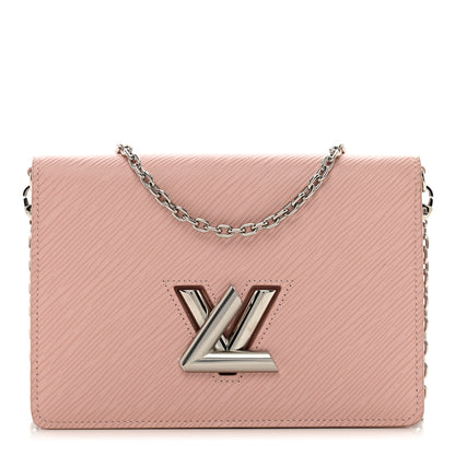 Louis Vuitton Epi Twist Belt Chain Wallet Rose Ballerine 1 of 11