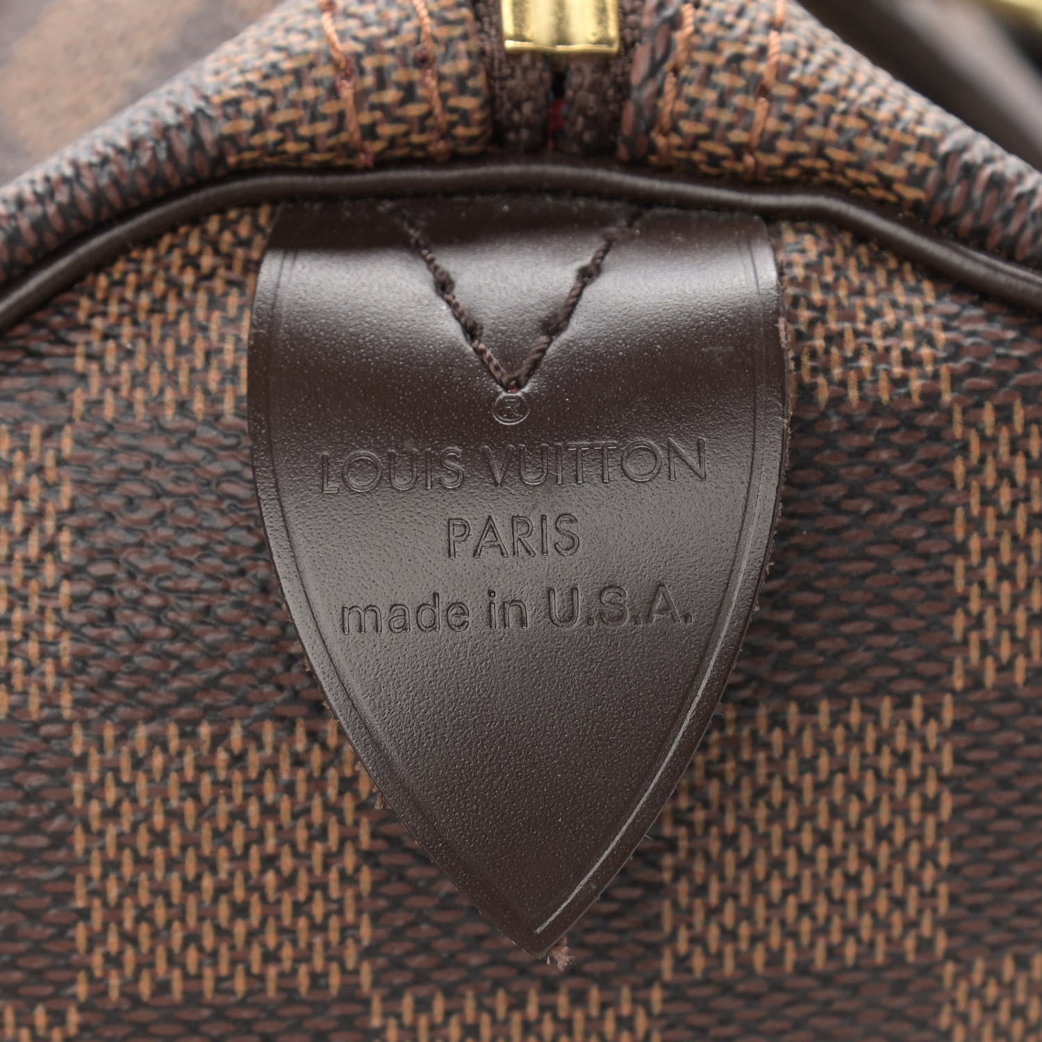 Louis Vuitton Damier Ebene Speedy 30 6 of 9