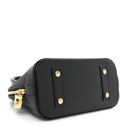 Louis Vuitton LV X TM Epi Alma BB Black 4 of 10