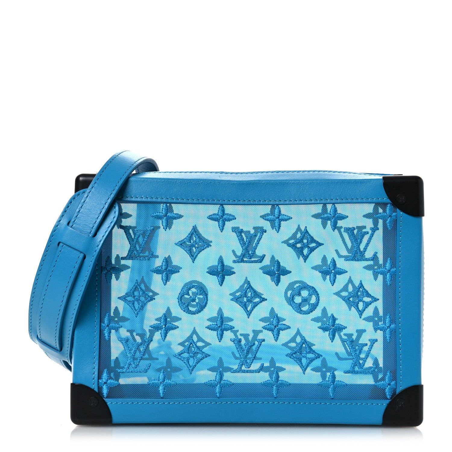 Louis Vuitton Monogram See Through Soft Trunk Turquoise 1 of 8