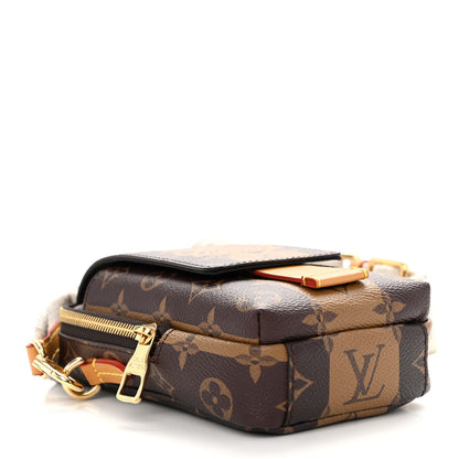 Louis Vuitton X NIGO Reverse Monogram Flat Double Phone Pouch 4 of 10