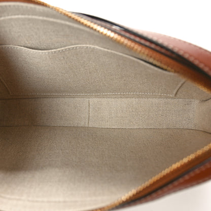 Celine Canvas Calfskin Cuir Triomphe Camera Shoulder Bag Tan 5 of 10