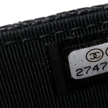 Chanel Caviar Quilted Wallet on Chain WOC Black 8 of 11