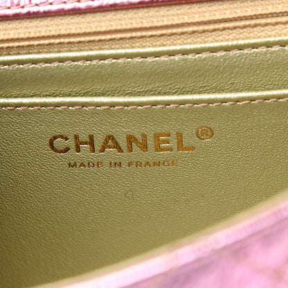 Chanel Metallic Goatskin Quilted Mini 2.55 Reissue Flap Multicolor 5 of 9